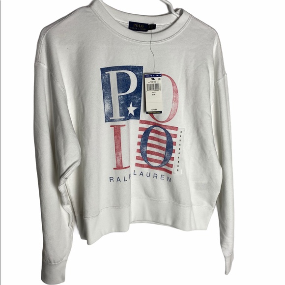 Ralph Lauren Sweaters - Ralph Lauren white pull over size small